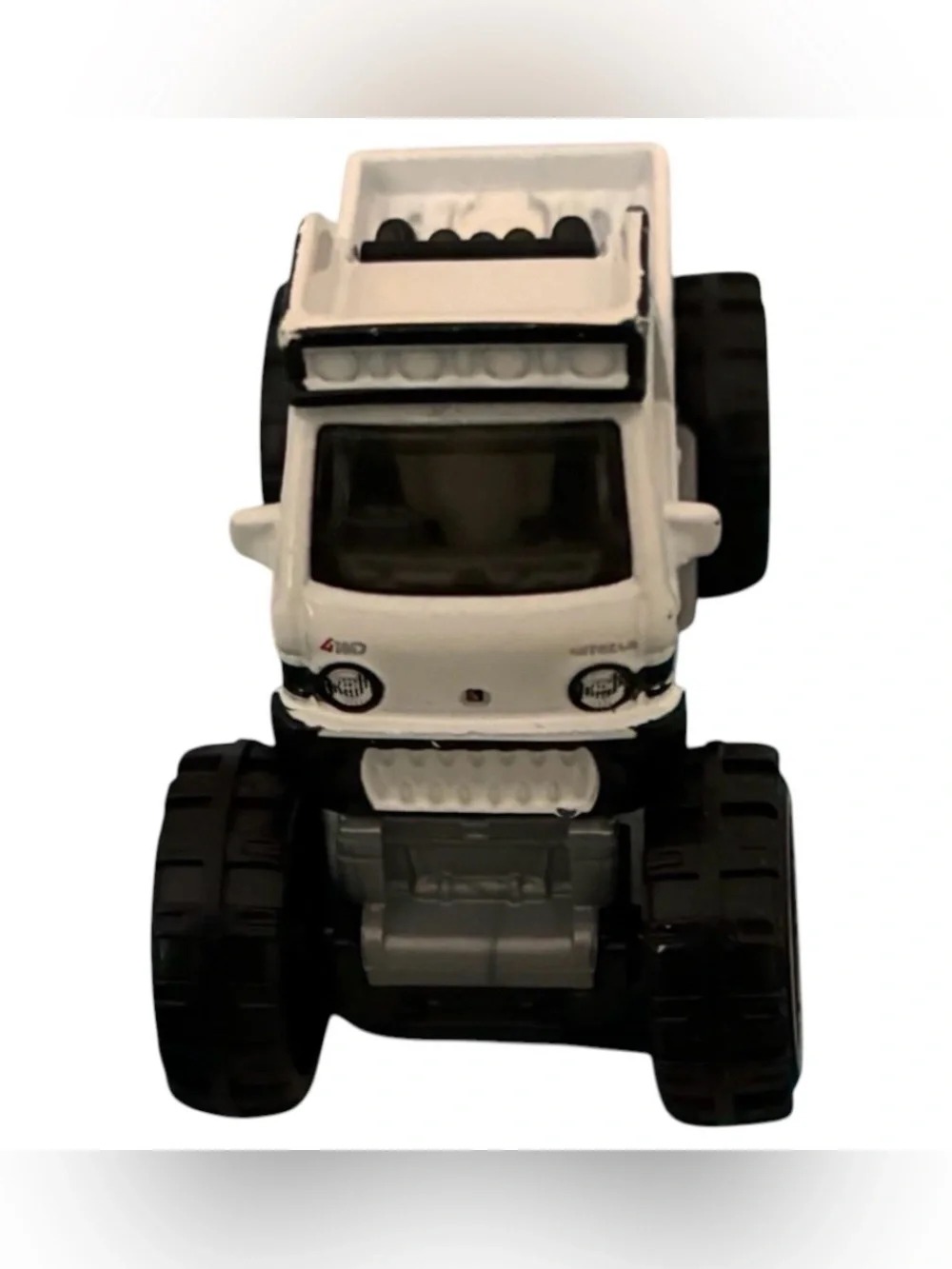 White Monster Truck Toy for Kids